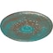 Ekena Millwork Anthony Harvest Ceiling Medallion (Canopies up to 2 1/8"), 22 1/2"OD x 1 1/4"P, Copper Green Patina CM22ATCGS - alternate 4